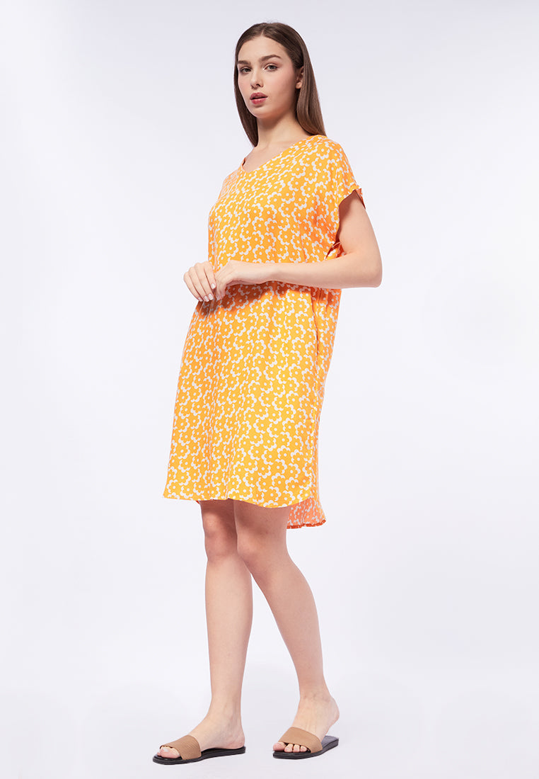 Printed Lounge Dress
