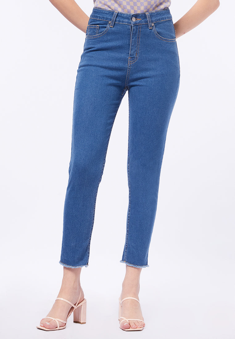Skinny Fit Denim Pants
