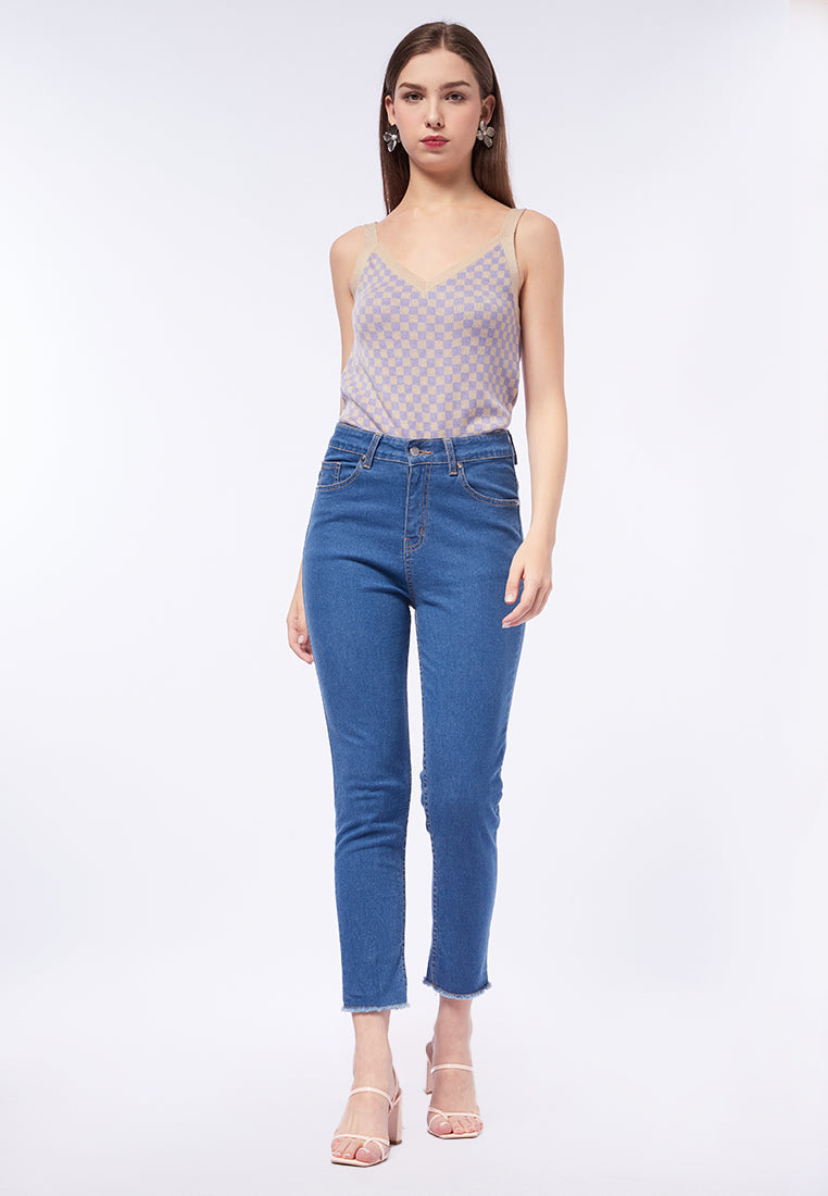 Skinny Fit Denim Pants