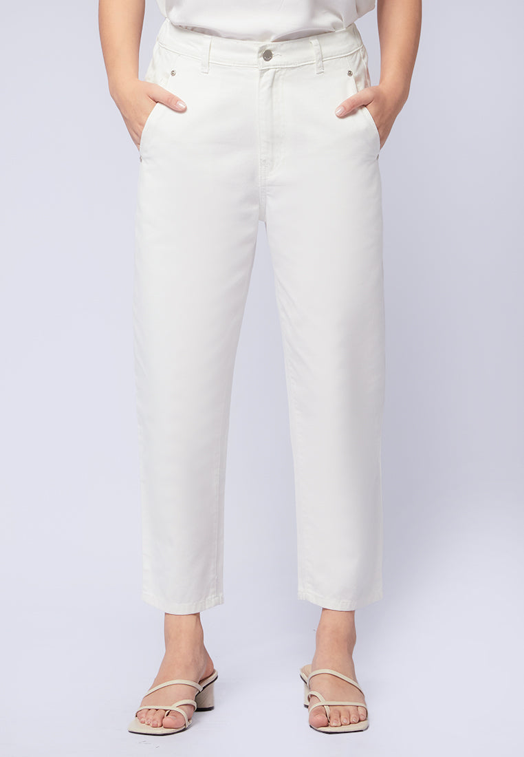 Mom Jeans Denim Pants
