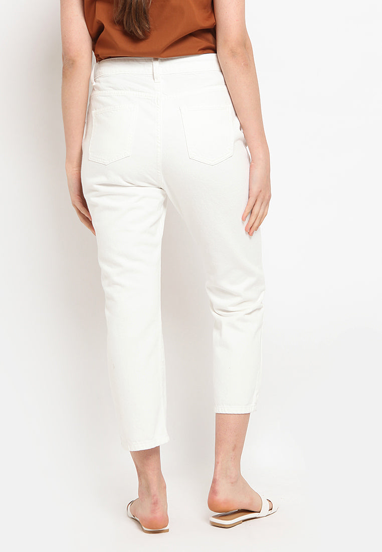 Crop Denim Pants