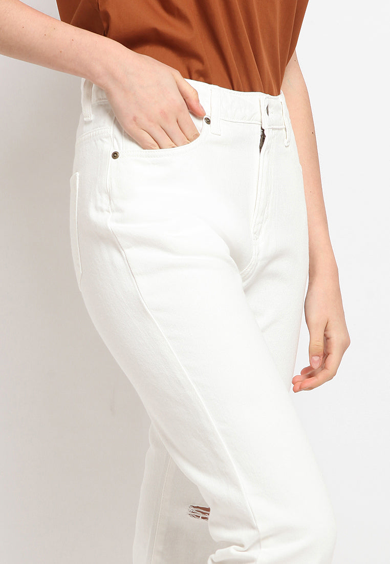 Crop Denim Pants