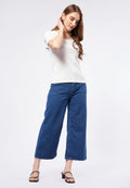 Wide Leg Denim Pants