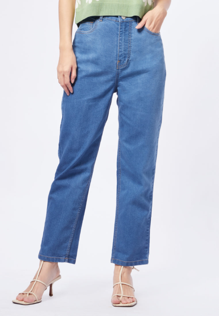 Mid Rise Ankle Length Denim