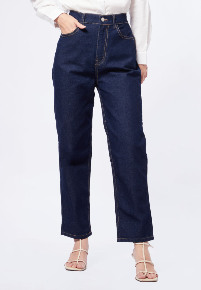 Mid Rise Ankle Length Denim