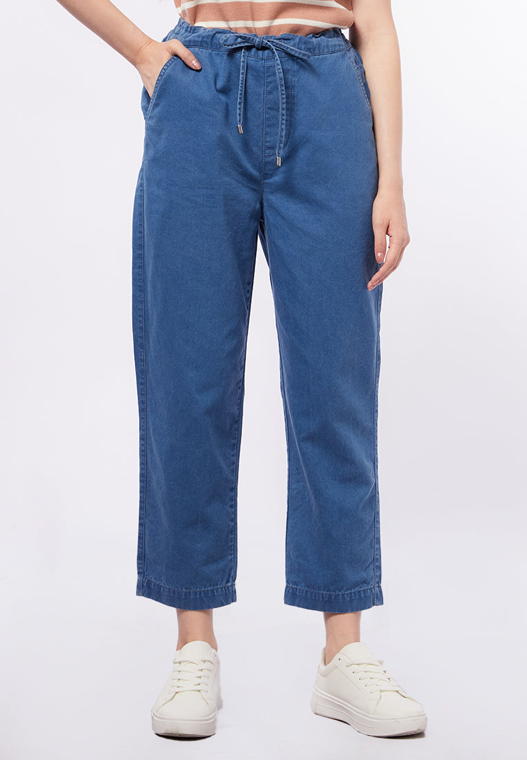 Tapered Fit Denim Pants