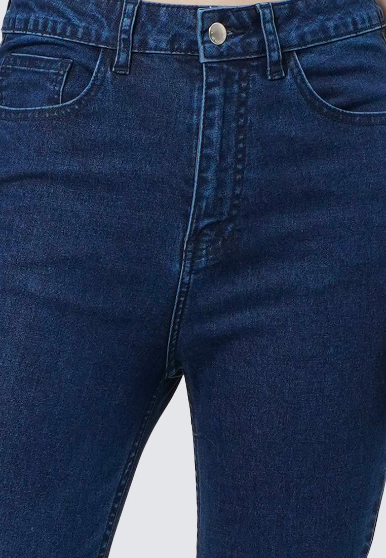 Rolled Up Denim Pants