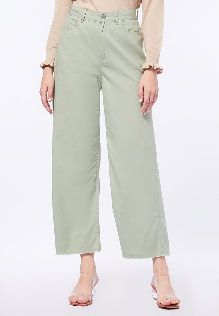 High Waist Coloured Denim