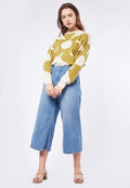 Wide Leg Denim with Seamless Waist