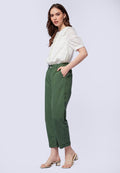 High Waist Straight Leg Pants