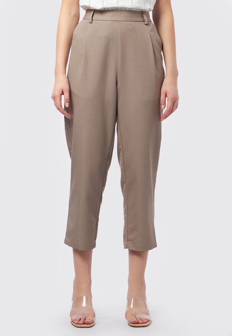 Tapered Ankle Length Pants