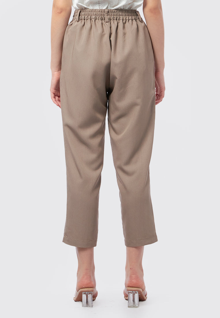 Tapered Ankle Length Pants