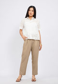 Basic High Waist Straight Pants