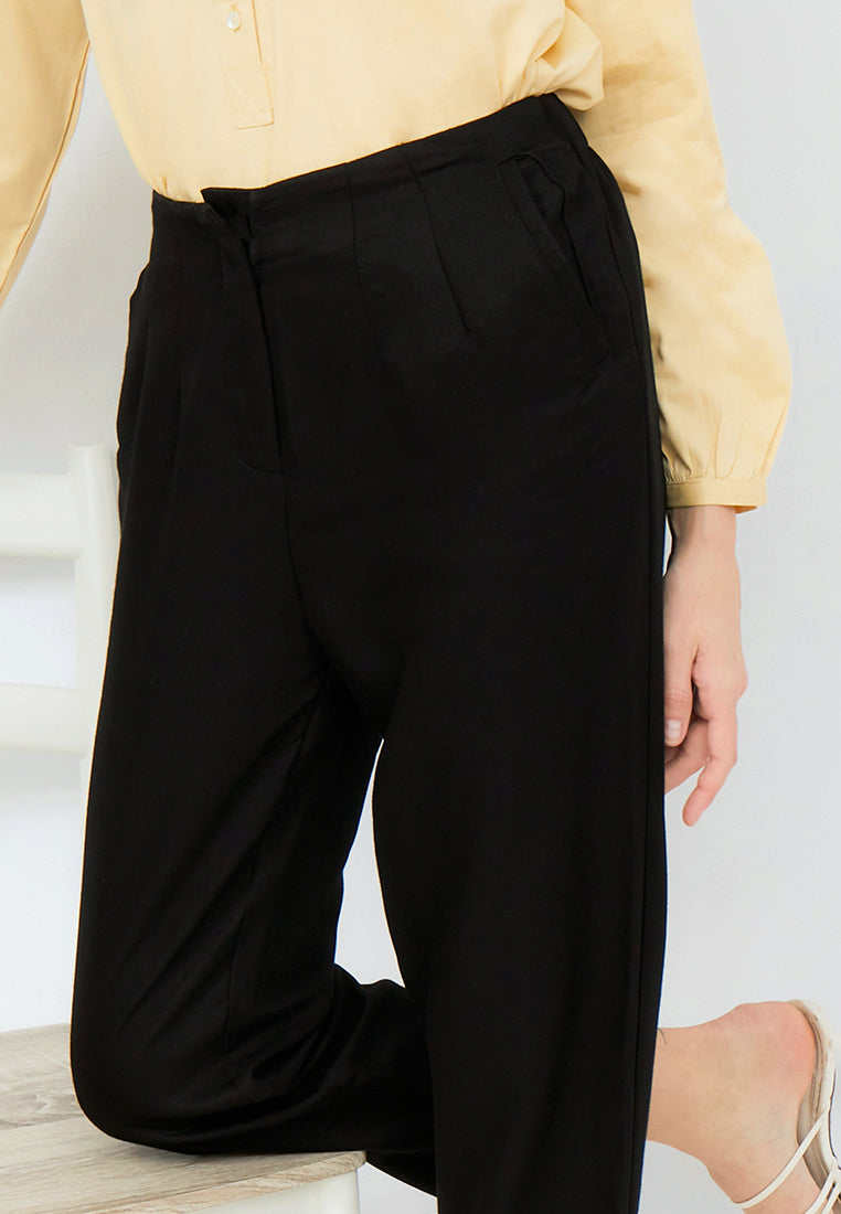 High Waist Tapered Pants