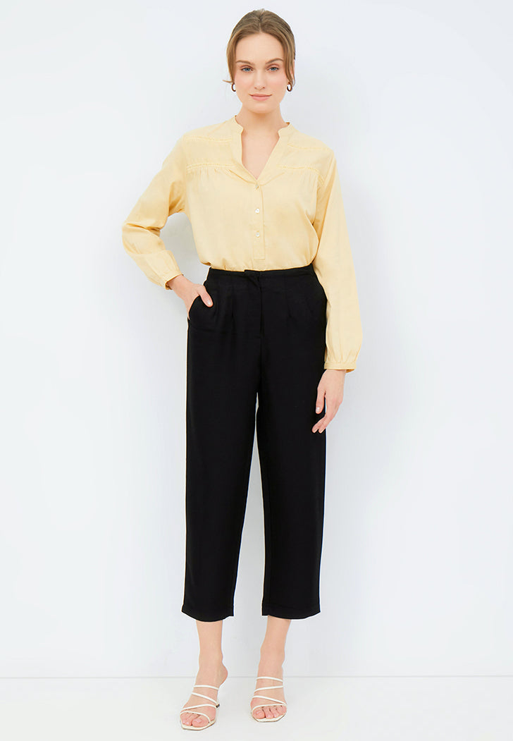 High Waist Tapered Pants