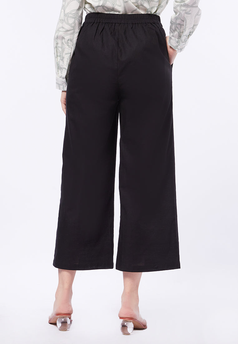 Regular Fit Cropped Pants