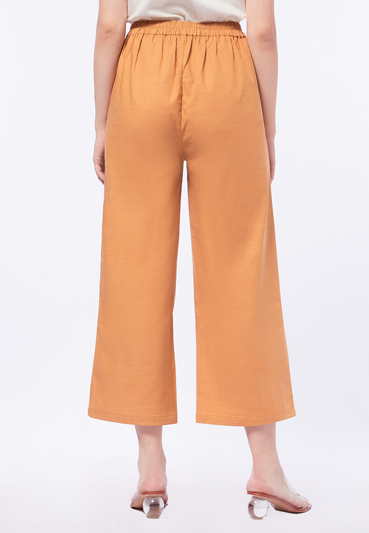 Regular Fit Cropped Pants