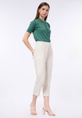 High Waist Tapered Fit Long Pants