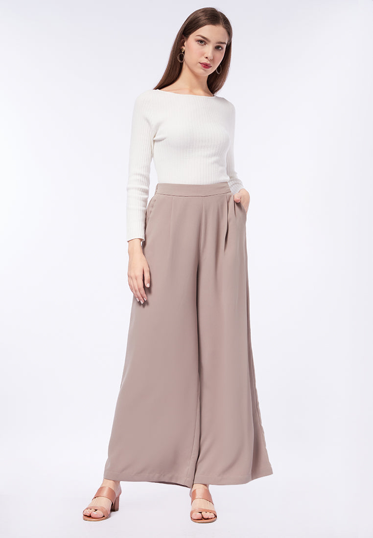 Loose Fit Wide Leg Pants