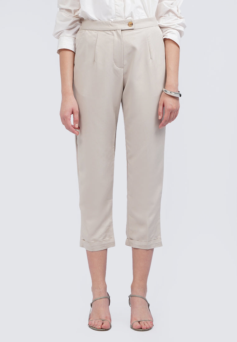 Tapered Fit Ankle Length Pants