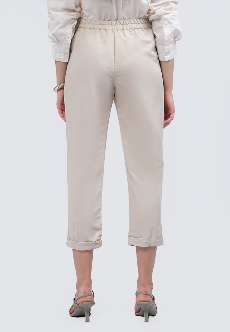 Tapered Fit Ankle Length Pants