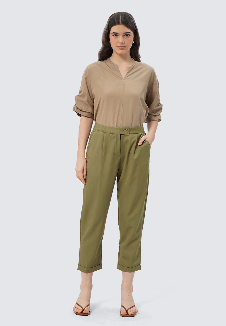 Tapered Fit Long Pants