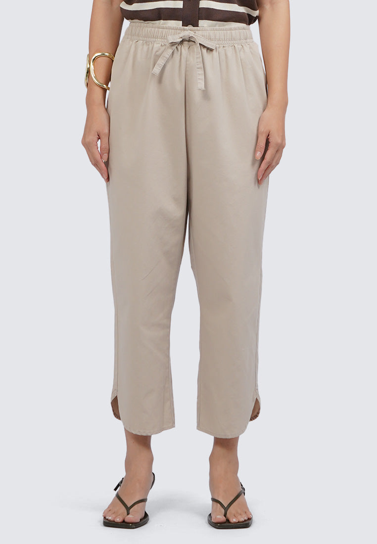 Adjustable Waist Long Pants