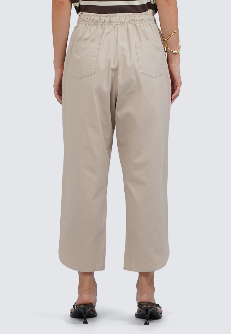 Adjustable Waist Long Pants