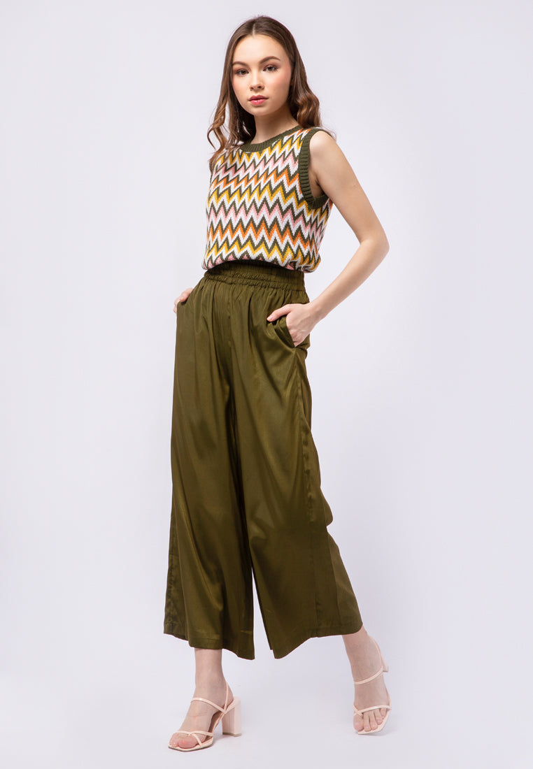 High Waist Palazzo Pants