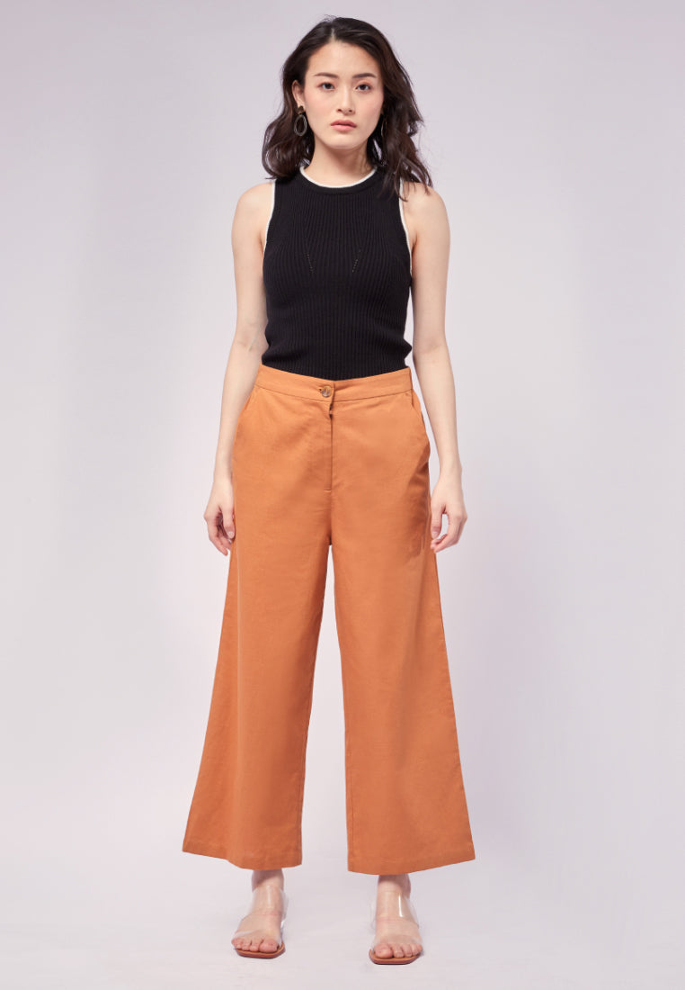 Straight Fit Long Pants