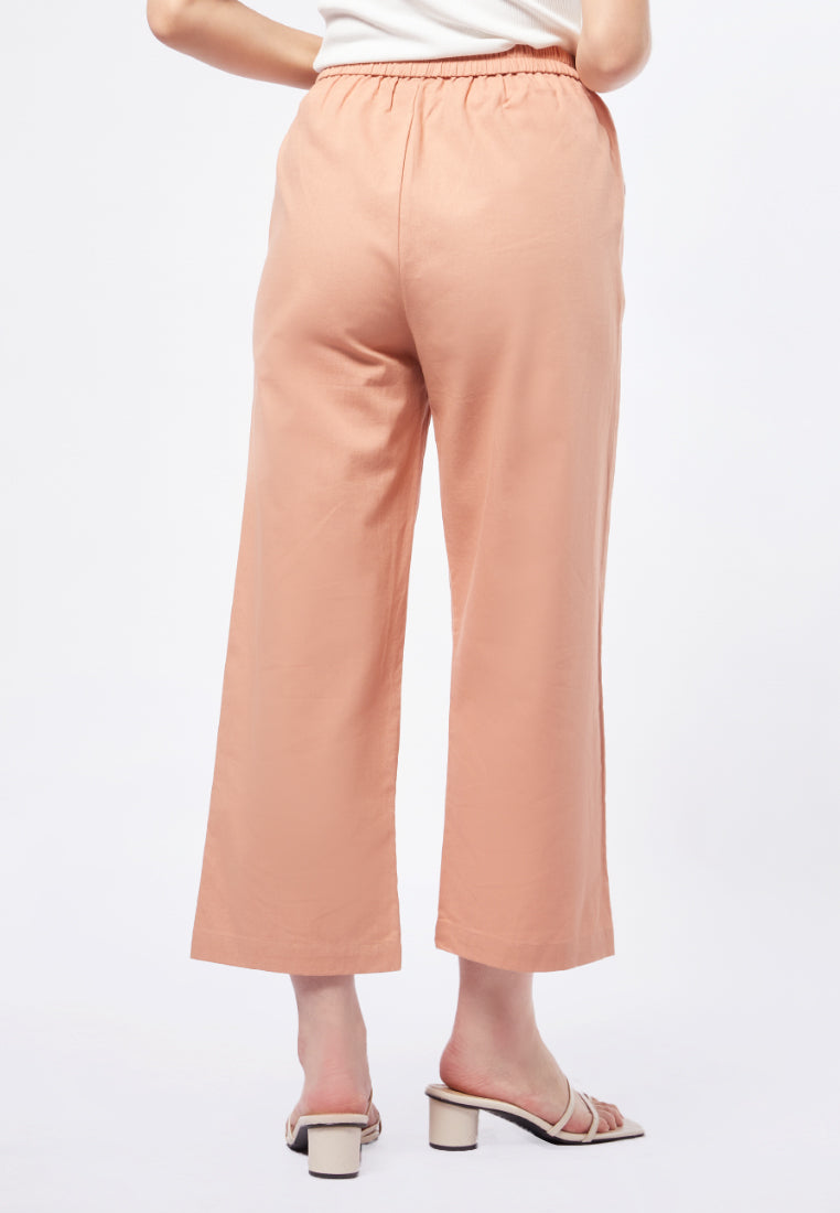 Long Pants with Elastic Waist