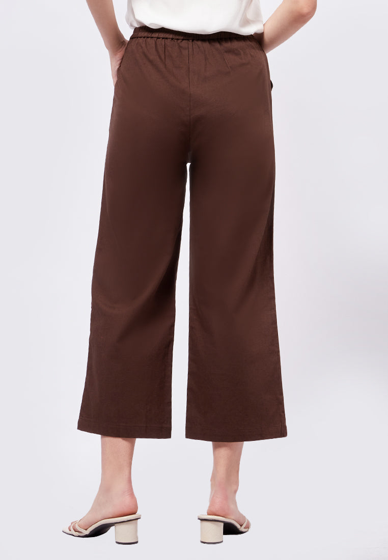 Regular Fit Wide Leg Pants