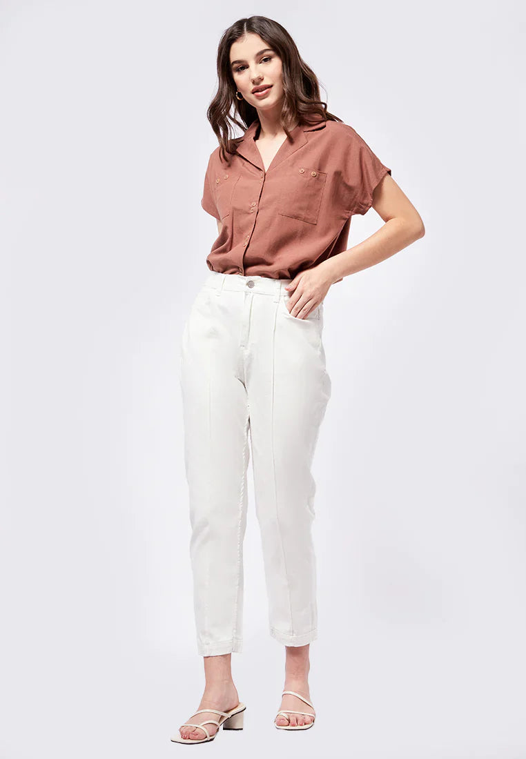 Tapered Fit Long Pants
