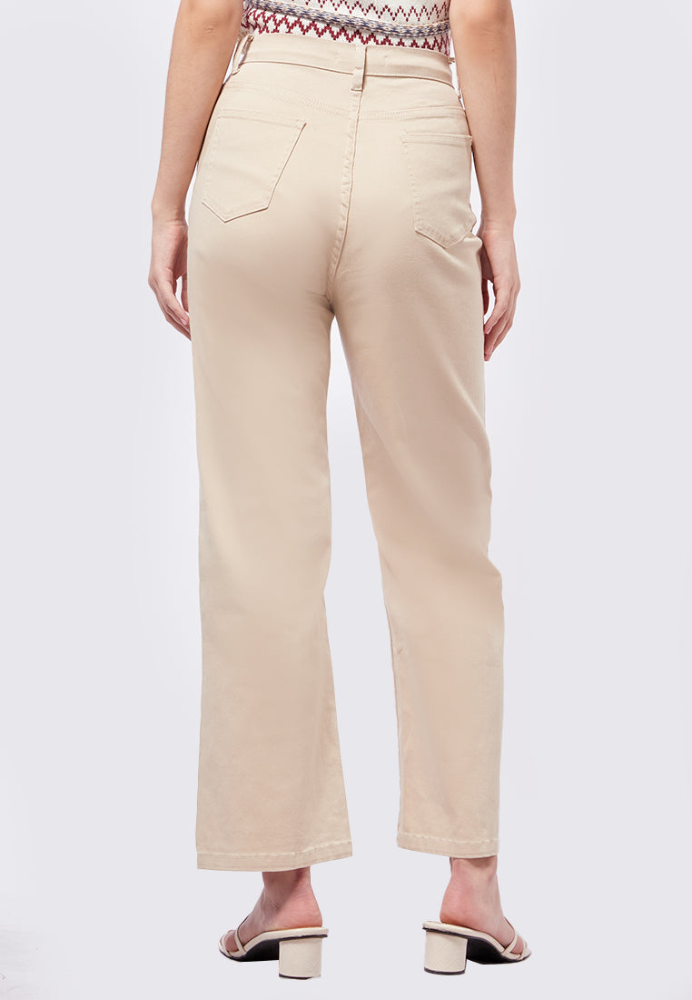High Waist Wide Leg Pants