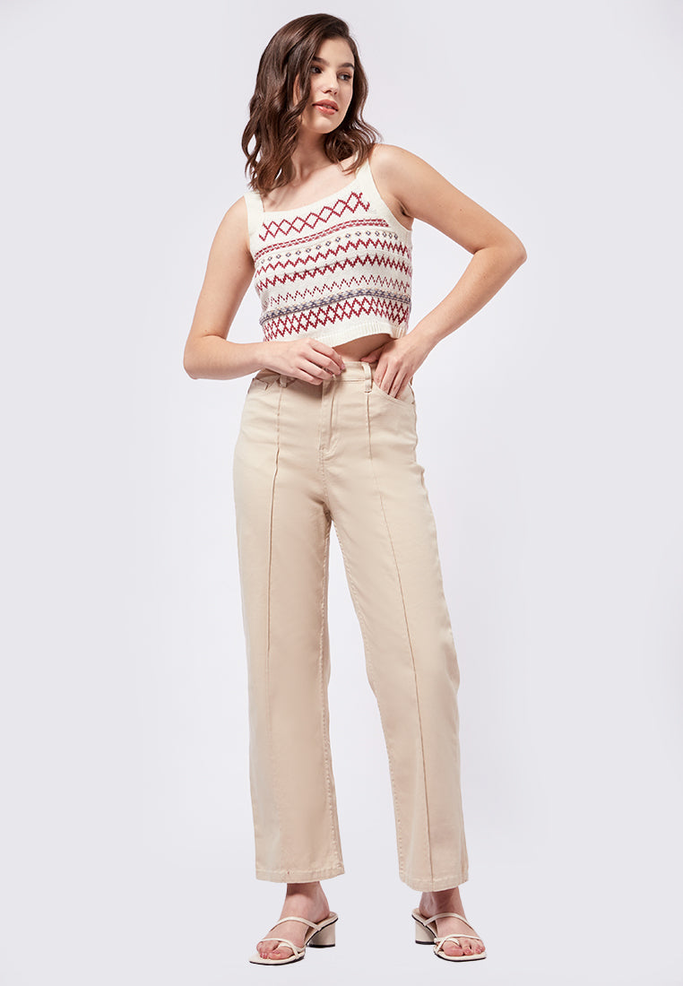 High Waist Wide Leg Pants