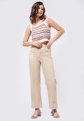 High Waist Wide Leg Pants
