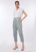 Knee Length High Waist Pants