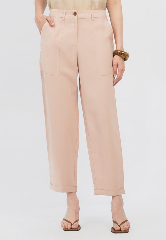 Ankle Length Tapered Fit Pants