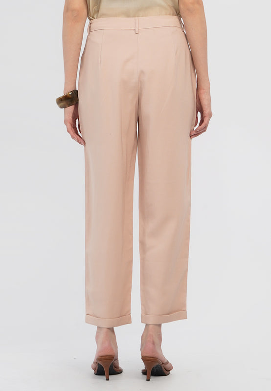 Ankle Length Tapered Fit Pants