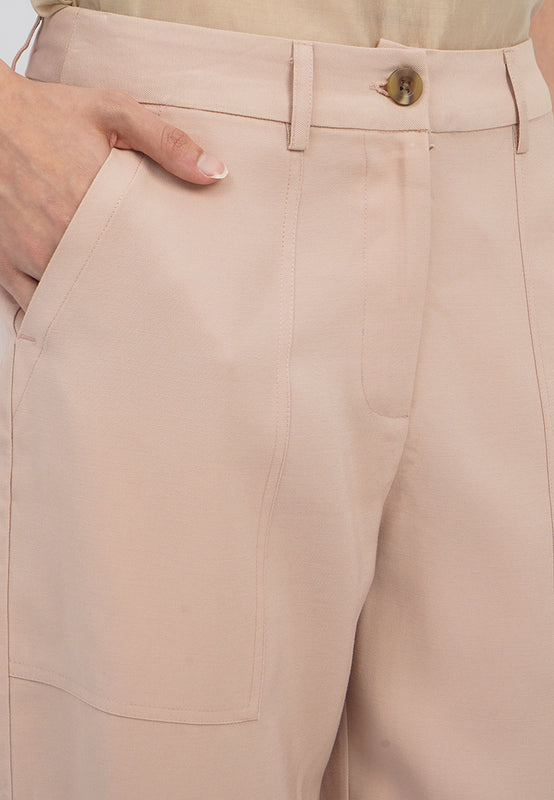 Ankle Length Tapered Fit Pants
