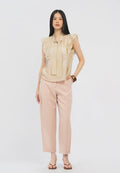 Ankle Length Tapered Fit Pants