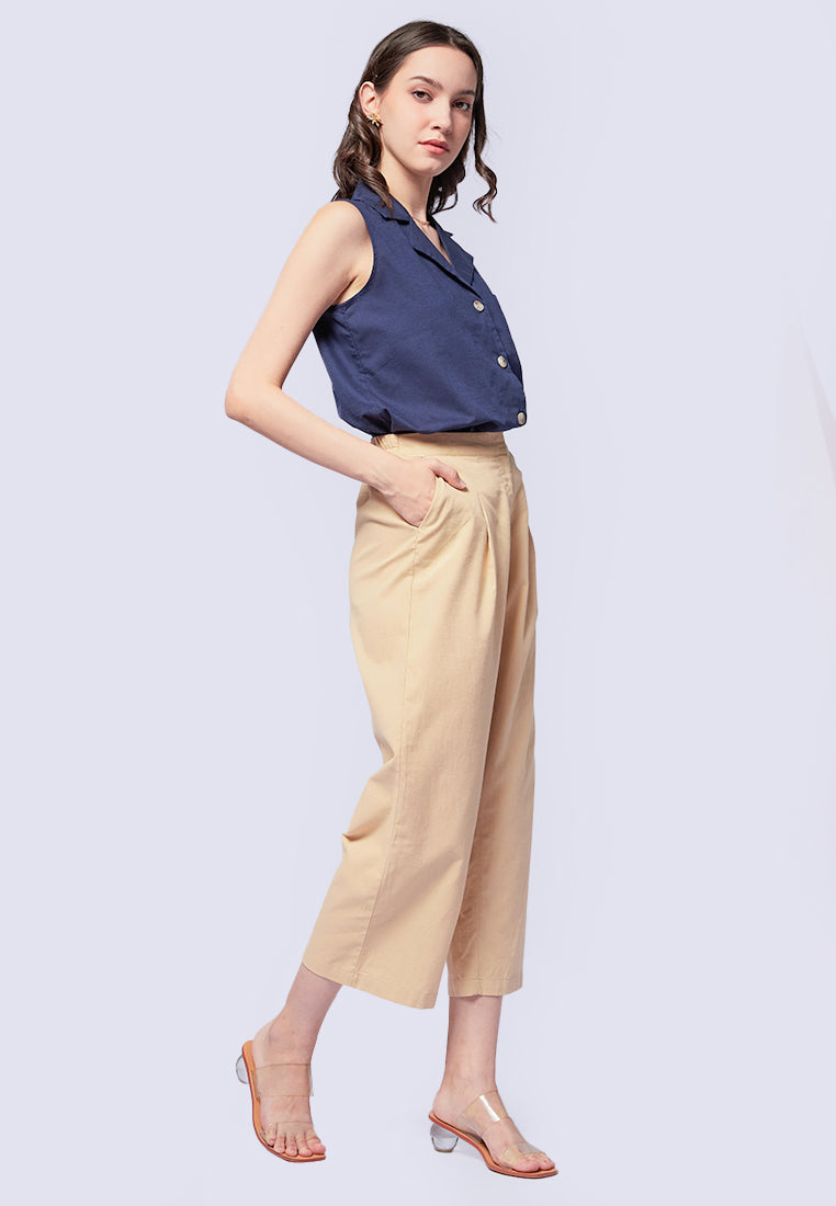 High Waist Wide Leg Pants