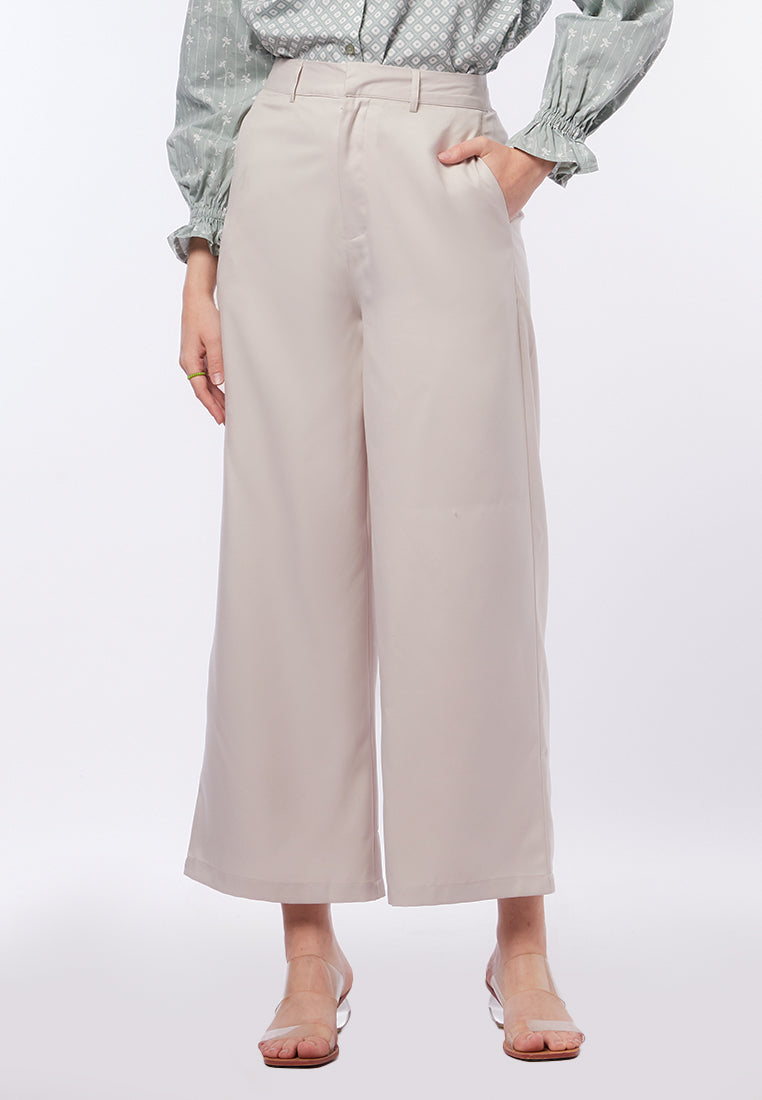 Wide Leg High Waist Pants