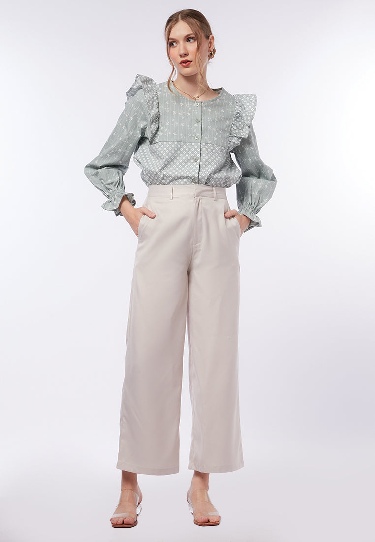 Wide Leg High Waist Pants