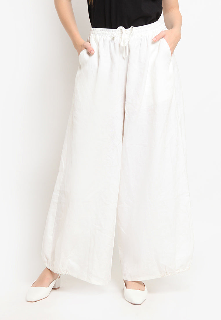 Wide Leg Linen Pants