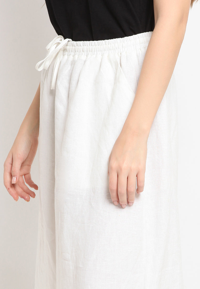 Wide Leg Linen Pants