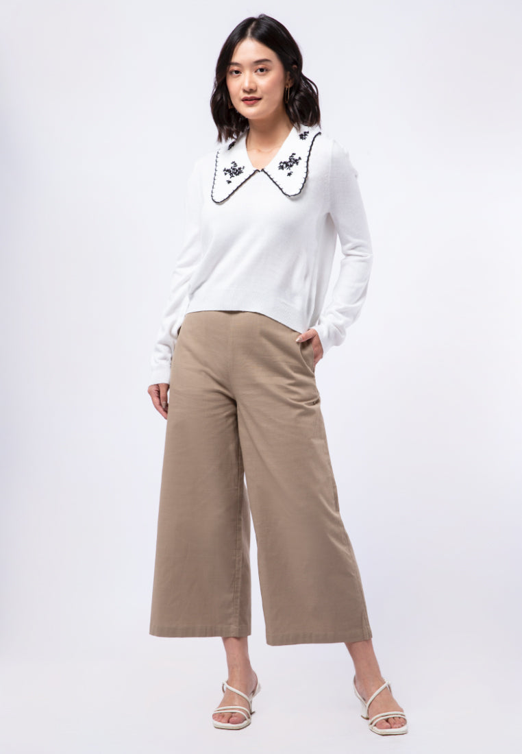 Long Pants with Detachable Belt