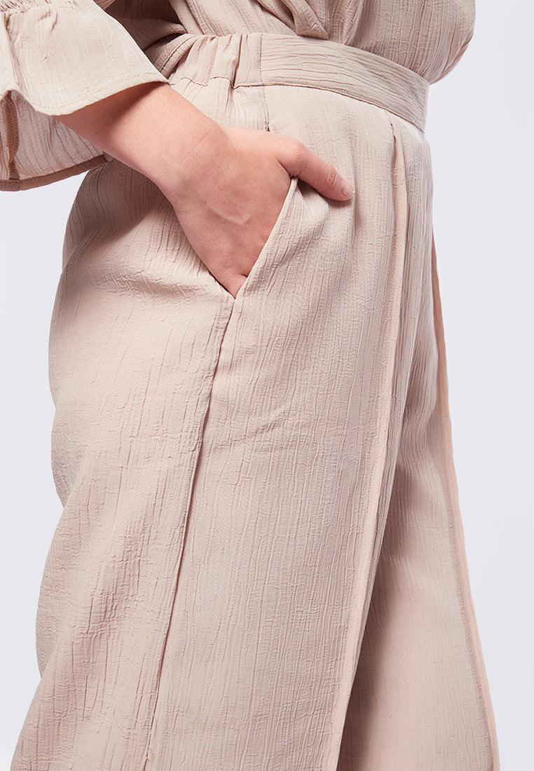 High Waist Wide Leg Pants