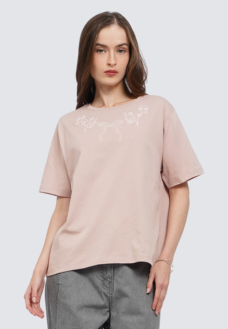 Short Sleeve Embroidered T-Shirt