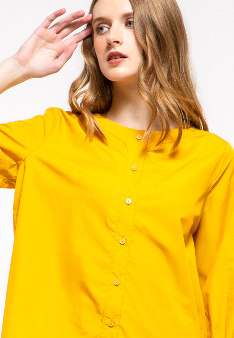 Long Cuff Sleeves Top